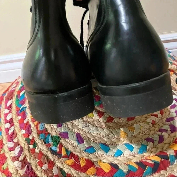 Biltrite oil resistant  cork black leather boots shoes - Picture 3 of 6